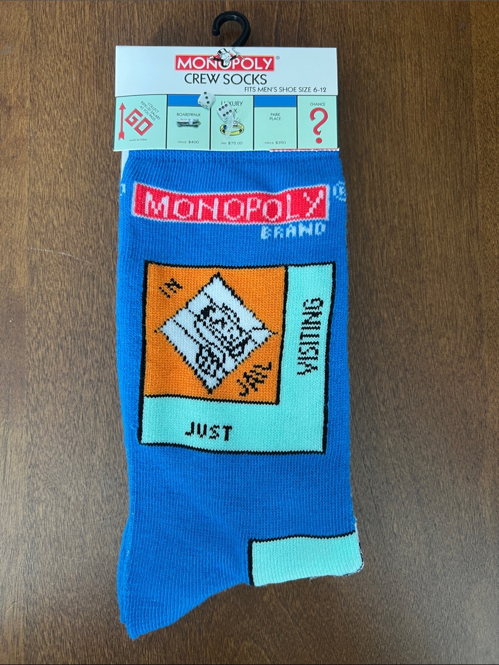 Hasbro Monopoly Crew Socks